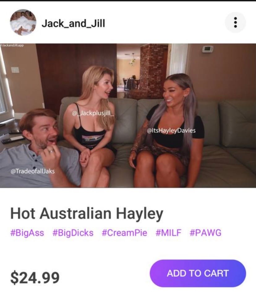 JackandJill And Hot Australian Hayley Davies Threesome - Onlyjerk