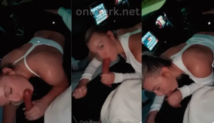 Therealbrittfit Quick Blowjob In The Car Video Leaked
