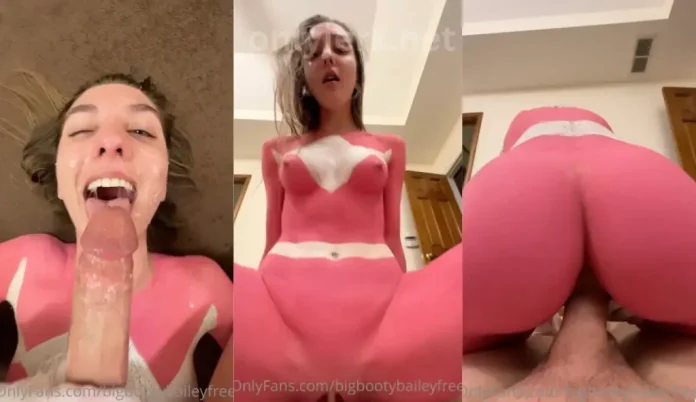 BigBootyBailey PPV Power Ranger Cosplay Sex Tape