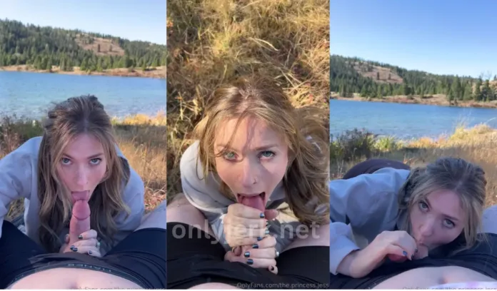 ThePrincessJess Hike Suck And Swallow Cum Video Leaked