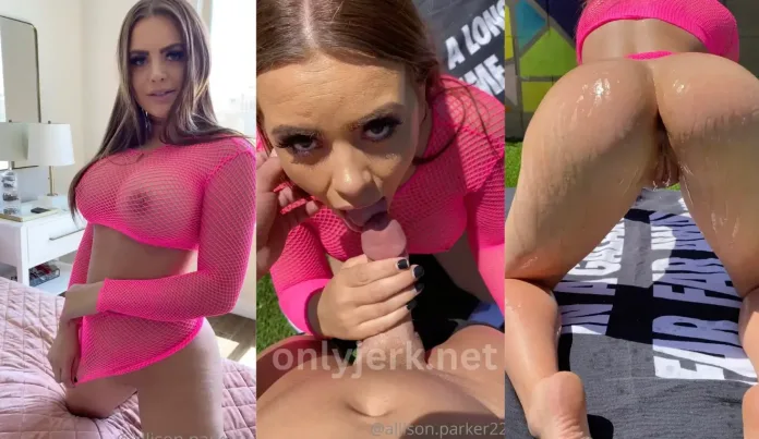 Allison Parker Outdoor Blowjob Video Leaked