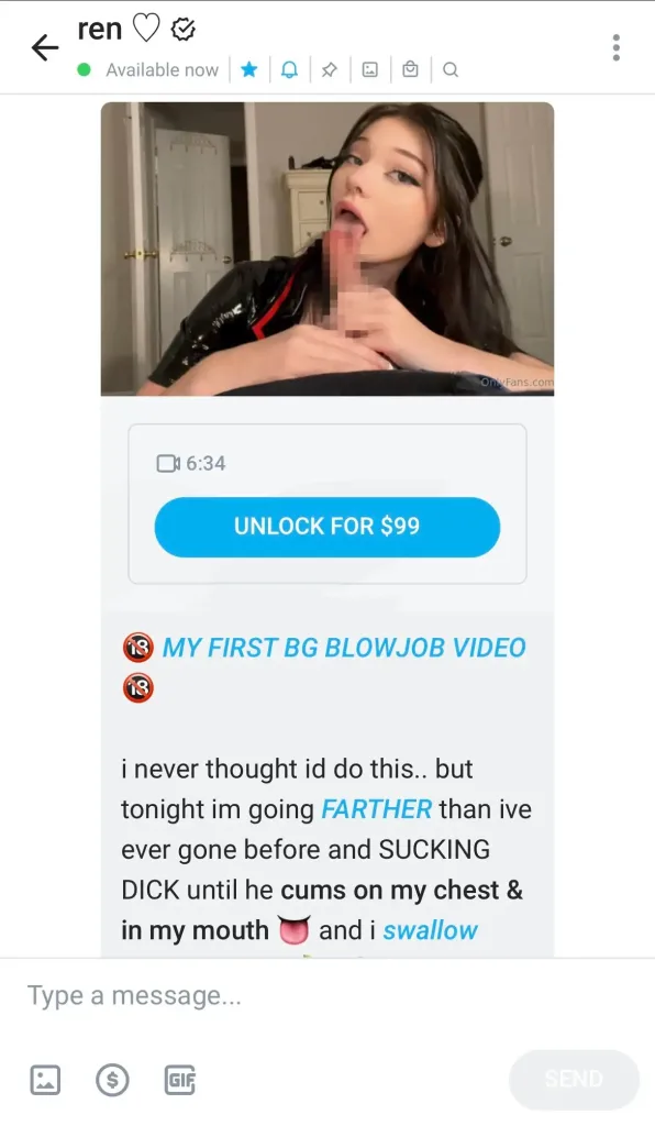 Valkcy PPV 99 First BG Blowjob Video Leaked