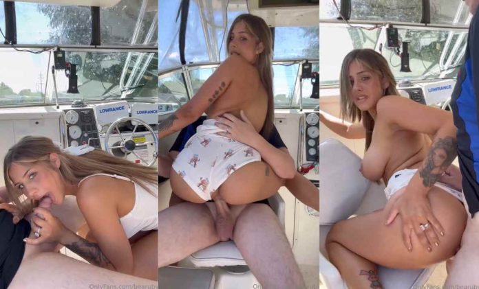 Bearuby Gets Fucked On A Boat